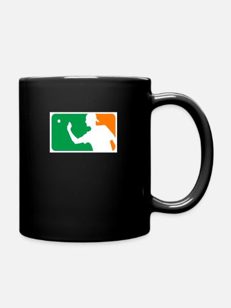 Beerpong - Tasse einfarbig - Schwarz