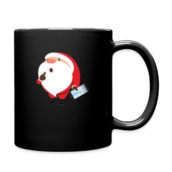 Cute Santa - Mug uni - noir - Droite