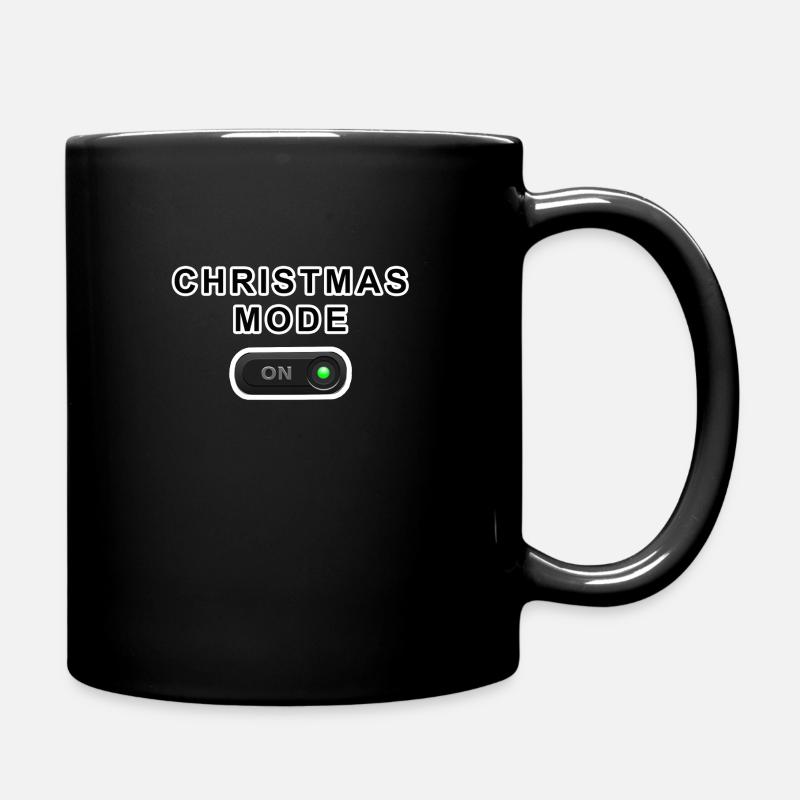 Christmas Mode - Full Colour Mug - black