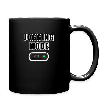 Jogging - Mug uni - noir - Droite