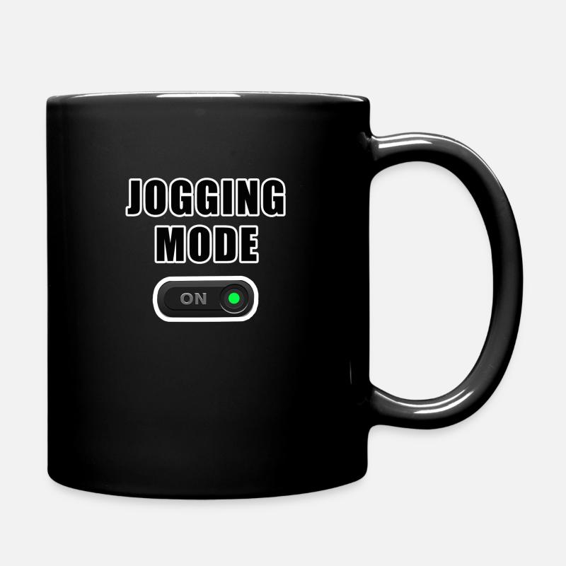 Joggen - Tasse einfarbig - Schwarz