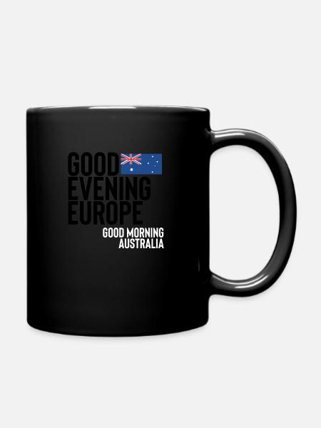 australia - Full Colour Mug - black