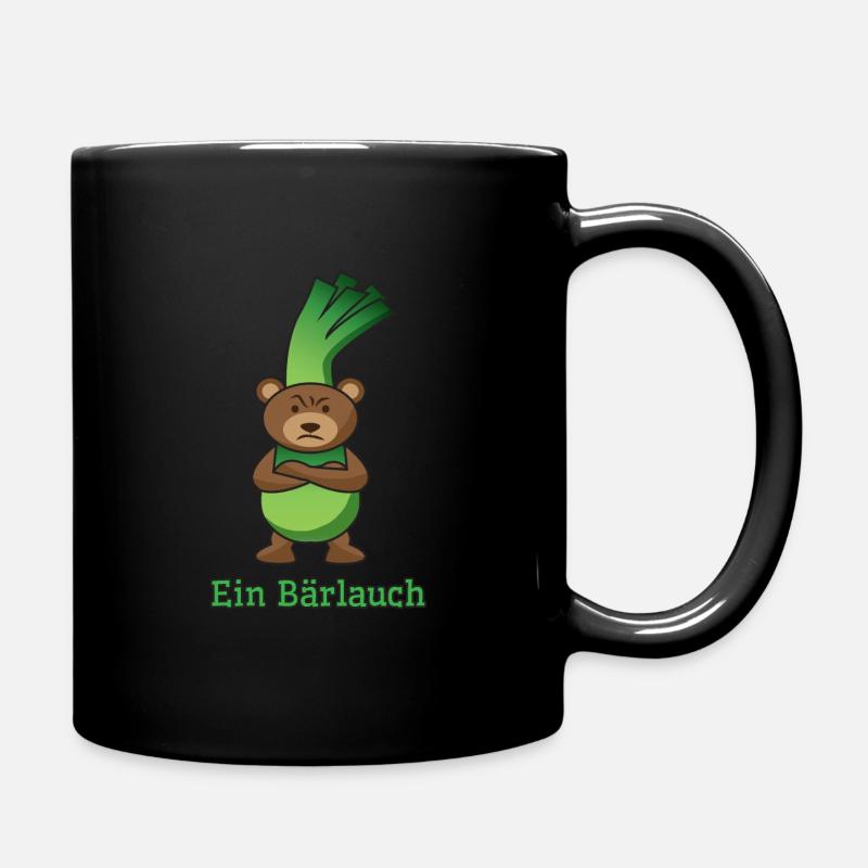 Ein Bärlauch | cooles Merch | funny - Tasse einfarbig - Schwarz