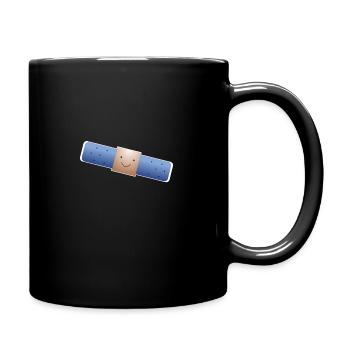 Pflaster #4 - Tasse einfarbig - Schwarz - Rechts