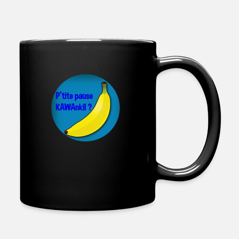KAWAnkil break - Full Colour Mug - black