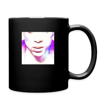 Mouthguard for P-rince fans | Purple Hero Mask - Full Colour Mug - black - Right