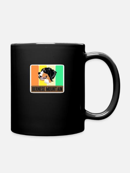 Chien de montagne bernois - Mug uni - noir
