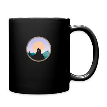 Travel - Tasse einfarbig - Schwarz - Rechts