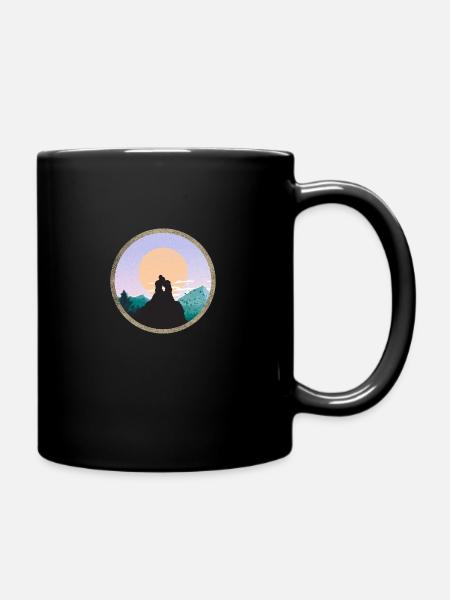 Travel - Mug uni - noir