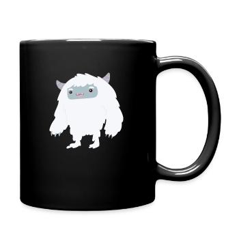 Yeti - Mug uni - noir - Droite