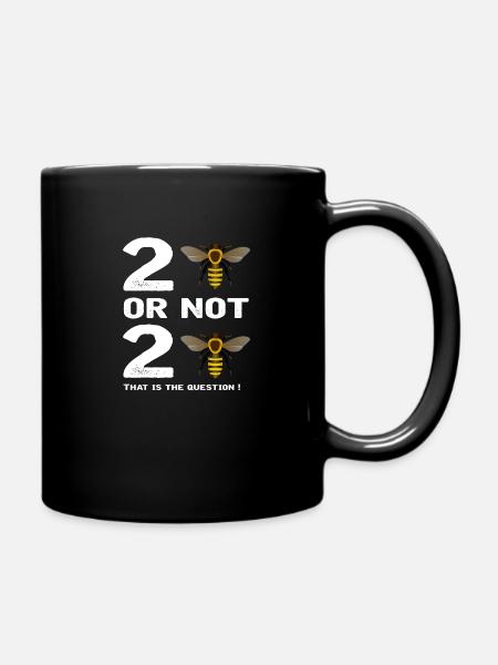 To Be Or Not To Be 7 - Mug uni - noir