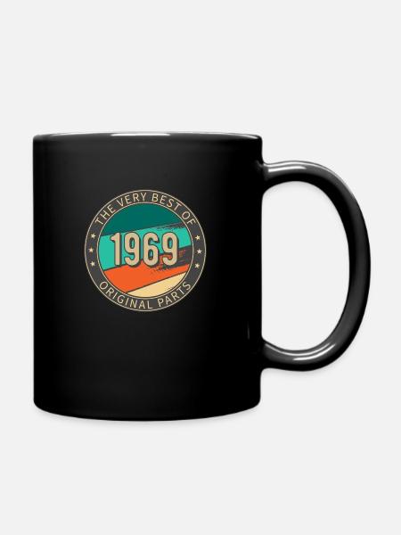 Anniversaire 1969 LE MEILLEUR DES PIÈCES D'ORIGINE - Mug uni - noir