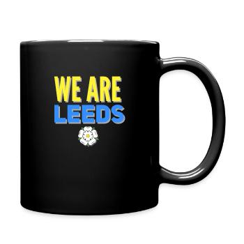 Leeds Yorkshire - Tasse einfarbig - Schwarz - Rechts
