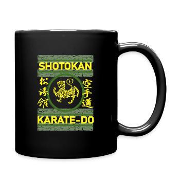 T-shirt Karaté Shotokan Tiger - Mug uni - noir - Droite