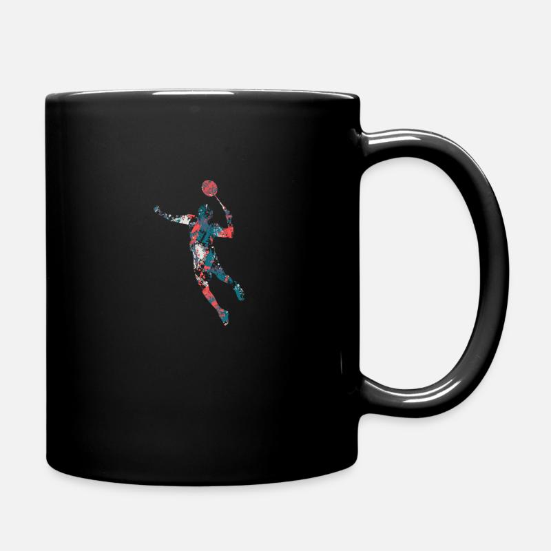 Badminton - Tasse einfarbig - Schwarz