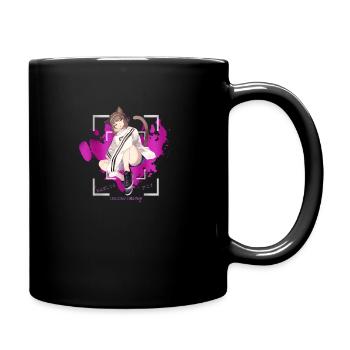 I love anime - Full Colour Mug - black - Right
