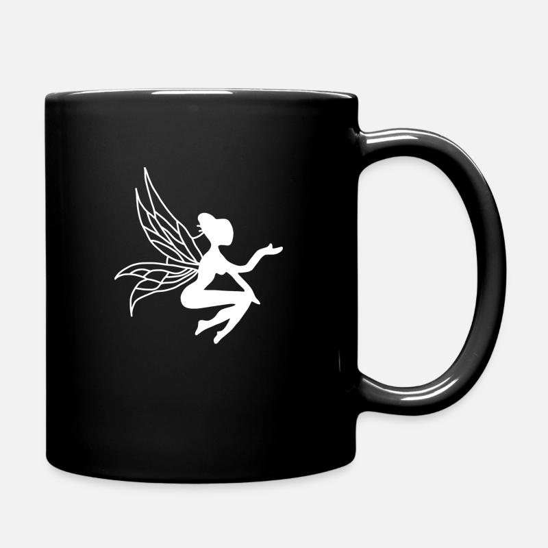 Fee - Tasse einfarbig - Schwarz