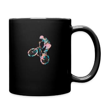 BMX - Tasse einfarbig - Schwarz - Rechts