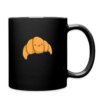 Nice croissant - Full Colour Mug - black - Right