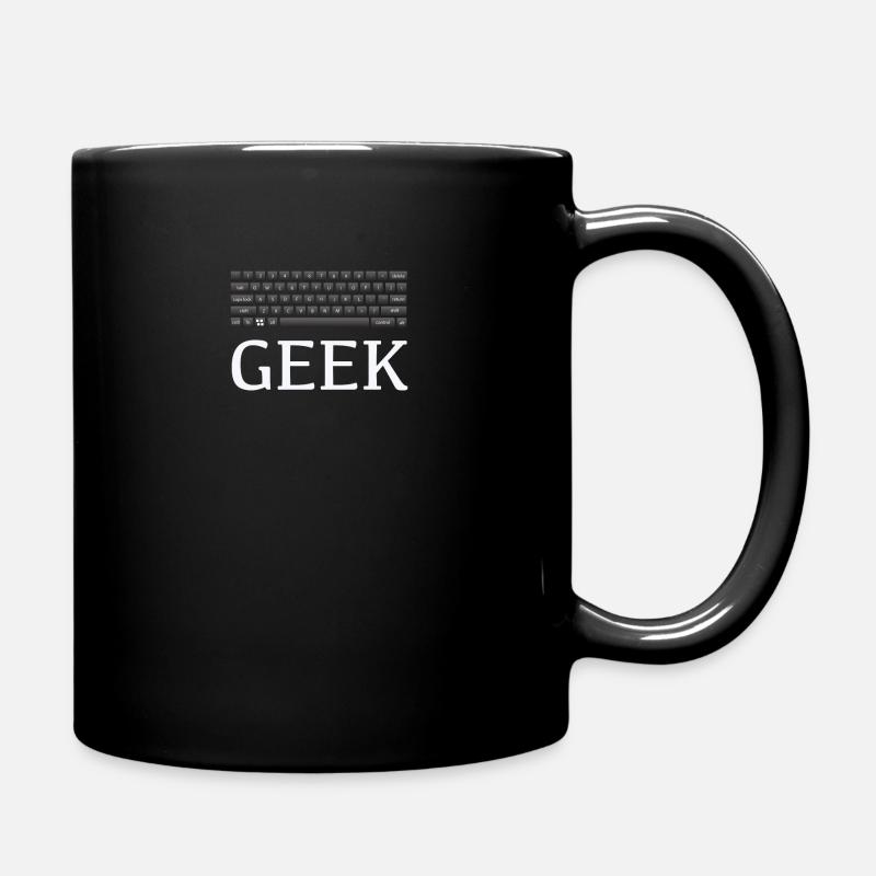 Geek - Tasse einfarbig - Schwarz