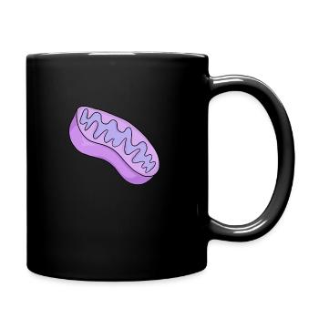 Biologische Zelle Chemie Bakterie - Tasse einfarbig - Schwarz - Rechts