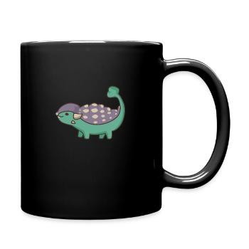 Dinosaure dragon Ankylosaurus - Mug uni - noir - Droite