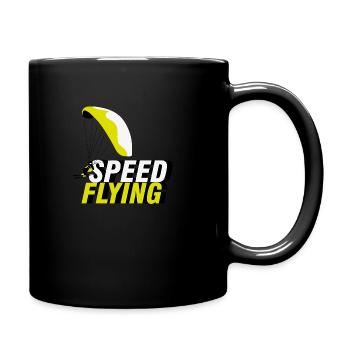 Speed Flying - Full Colour Mug - black - Right
