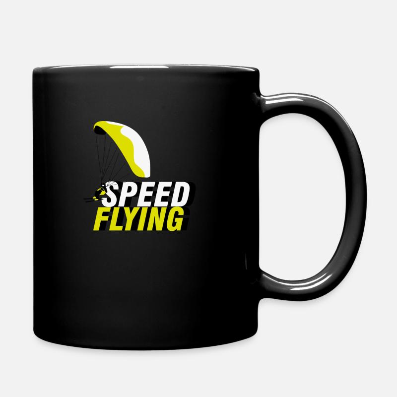 Speed Flying - Tasse einfarbig - Schwarz