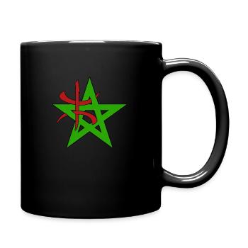 Maroc - Mug uni - noir - Droite