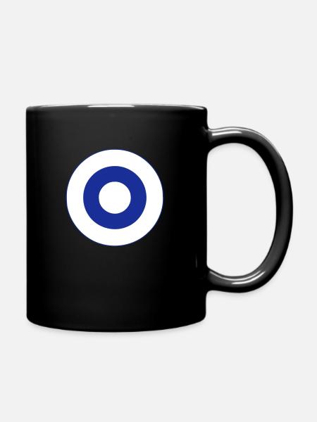Kokardi Finnland - Tasse einfarbig - Schwarz
