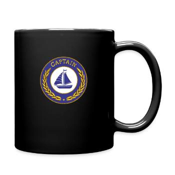 Captain 19 - Full Colour Mug - black - Right