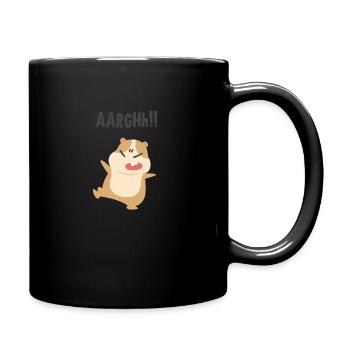 Argh! Hamster - Full Colour Mug - black - Right