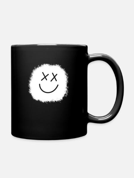 Smile - Mug uni - noir