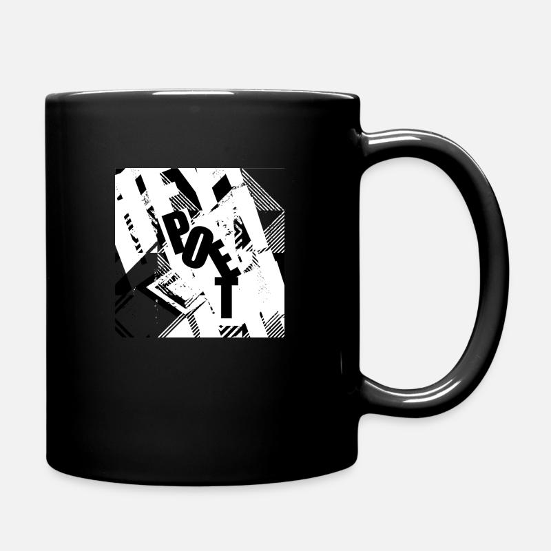 Modern Poet - Tasse einfarbig - Schwarz