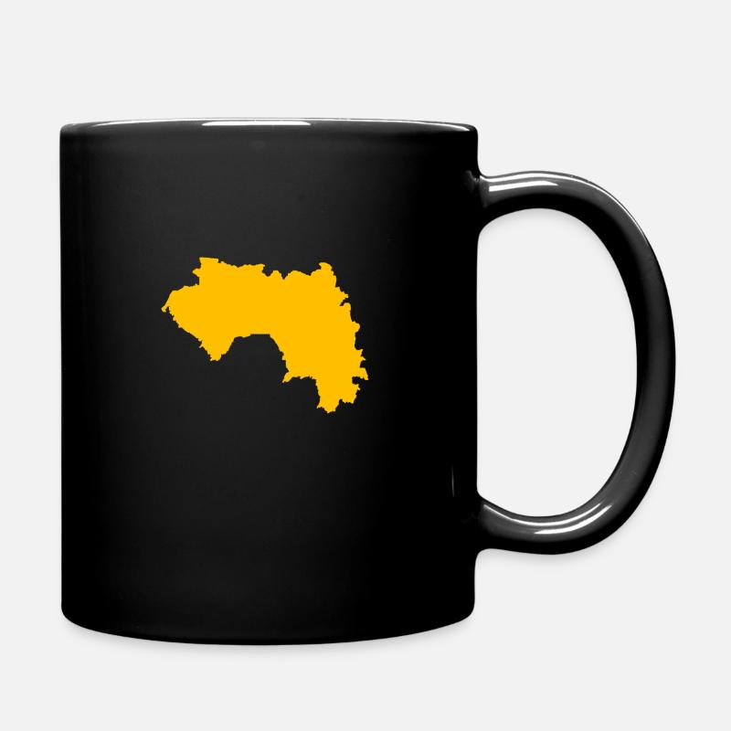 Guinea yellow - Tasse einfarbig - Schwarz