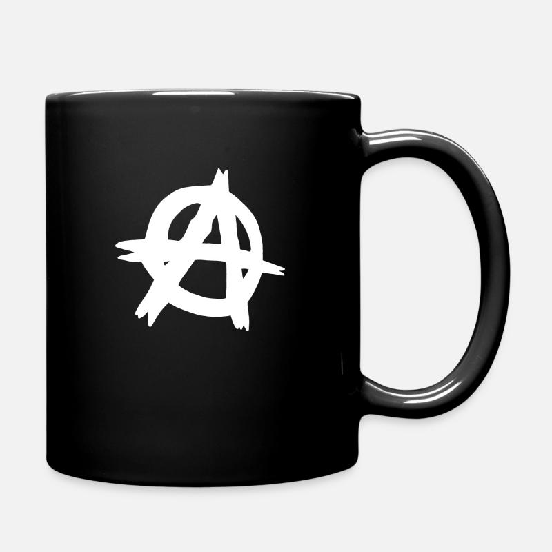 Anarchie - Tasse einfarbig - Schwarz
