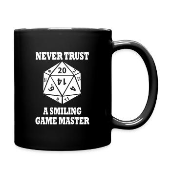 Game master jeu de rôle Nerd Geek cadeau - Mug uni - noir - Droite