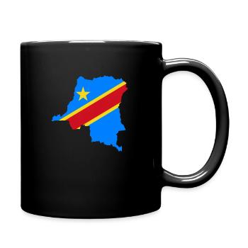 RDC flag - Full Colour Mug - black - Right