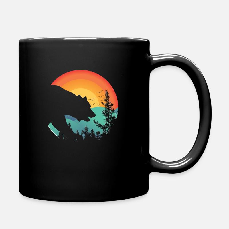un Ours - Mug uni - noir