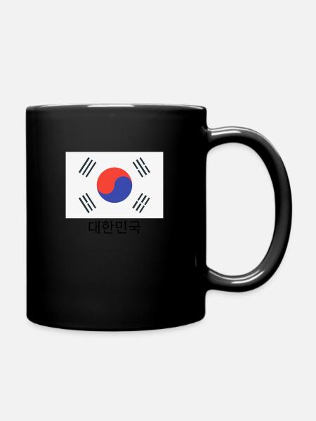 Koréa - Mug uni - noir