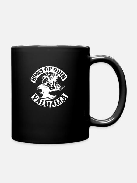 Sons of Odin Valhalla - Tasse einfarbig - Schwarz