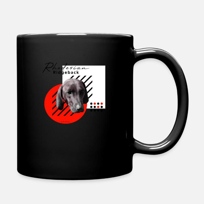 RR / Rhodesian Ridgeback - Full Colour Mug - black