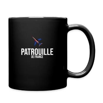 Patrouille de France meeting aérien armée de l'air - Mug uni - noir - Droite