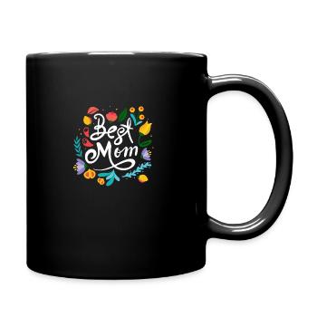 Best Mom Best Mom - Tasse einfarbig - Schwarz - Rechts