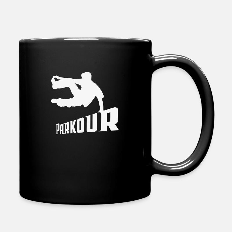 parkour - Full Colour Mug - black