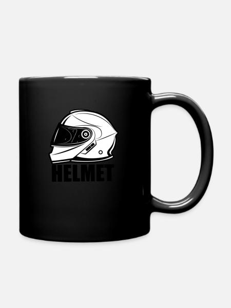 Casque - Mug uni - noir