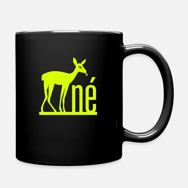 REHné - Tasse einfarbig - Schwarz