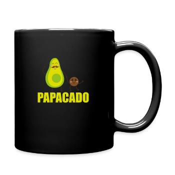 Papacado Gift Father's Day Saying - Full Colour Mug - black - Right