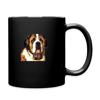 Saint Bernard 2 - Full Colour Mug - black - Right