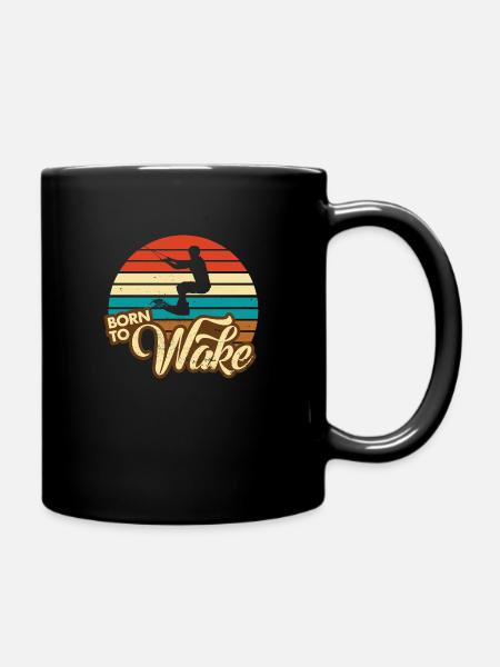 Born to Wake - Mug uni - noir